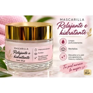 Mascarilla relajante e hidratante